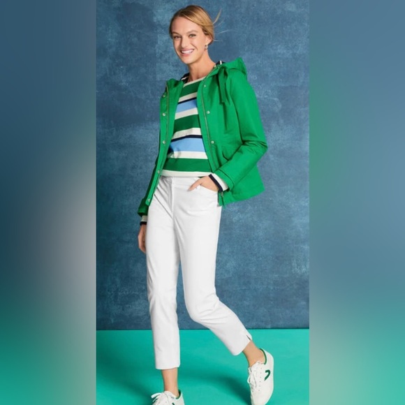 Talbots Pants - Talbots Perfect Crop Pant Curvy Fit White Size 12P